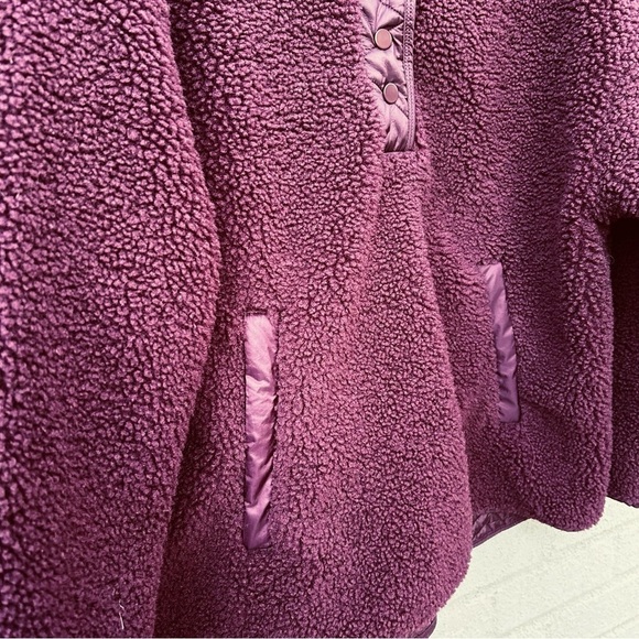 Athleta Cozy Snap Sherpa | Size XL - Picture 7 of 9